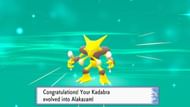 A newly evolved Alakazam in BDSP. (Image via ILCA)